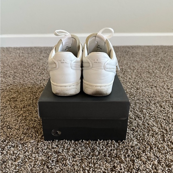 Rag & Bone Retro Court Sneaker in White, size 36.5/ 6.5 - Picture 7 of 7